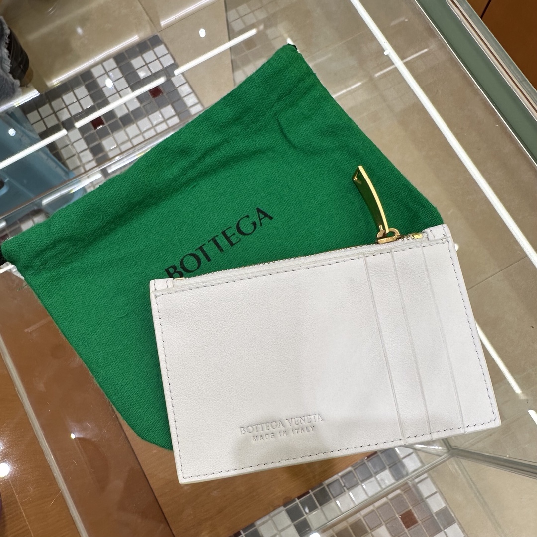Bottega Veneta新款卡包 宽编织 顶级羊皮 内里全皮 12cm