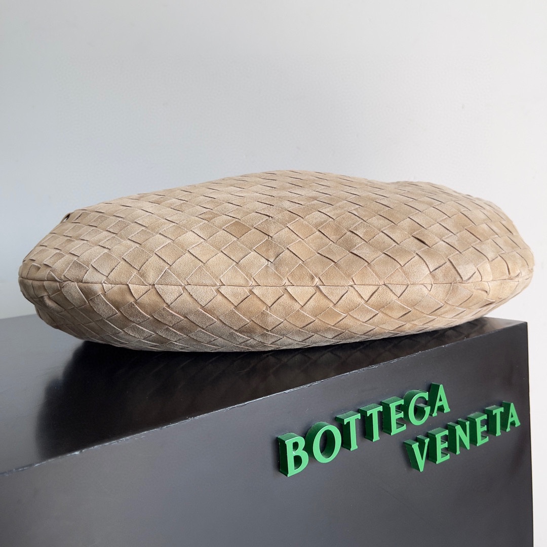 Bottega Veneta 宝缇嘉 5090 大号45cm Jodie手袋新款 顶级麂皮 内里全皮 系结提手编织