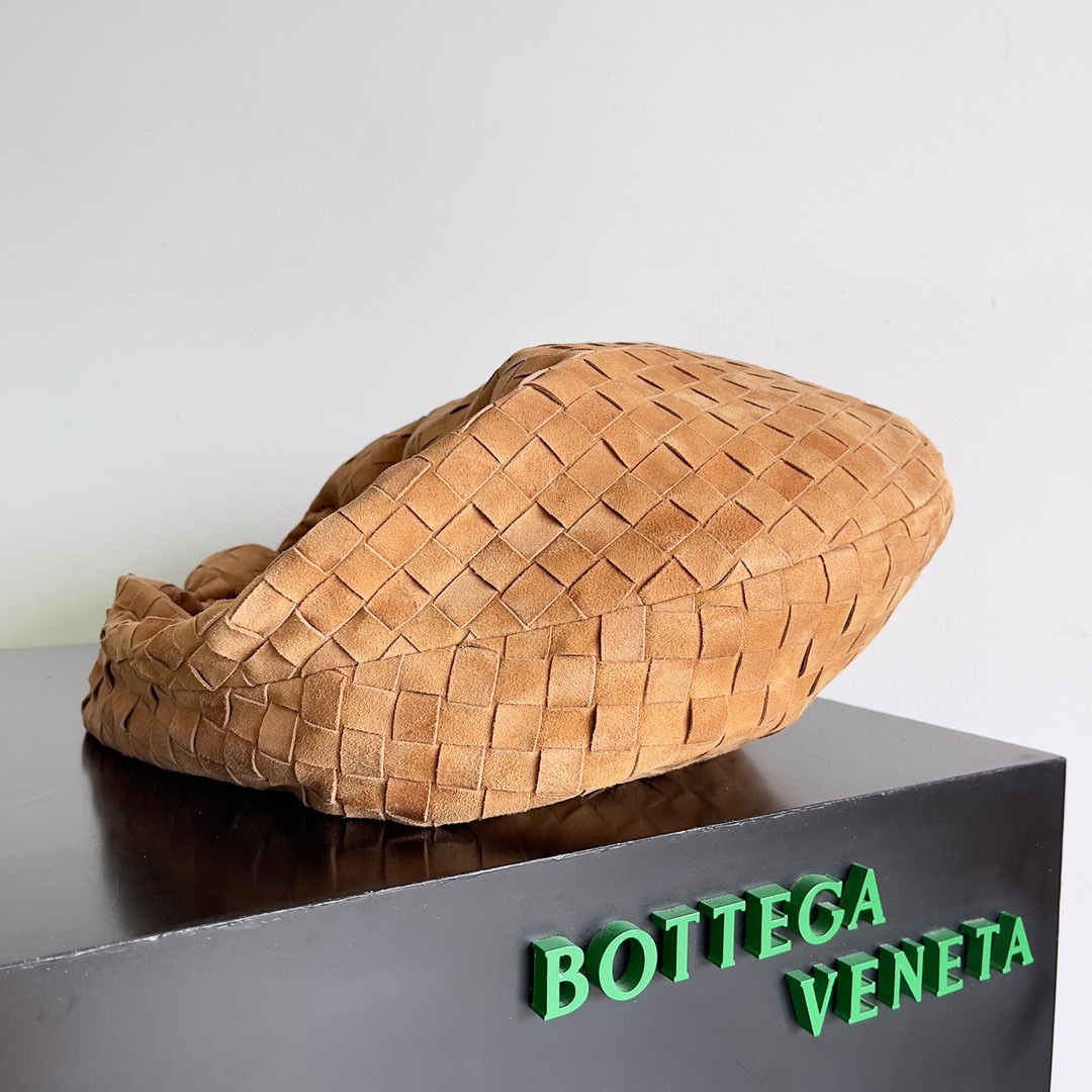Bottega Veneta 宝缇嘉 5090 大号45cm Jodie手袋新款 顶级麂皮 内里全皮 系结提手编织